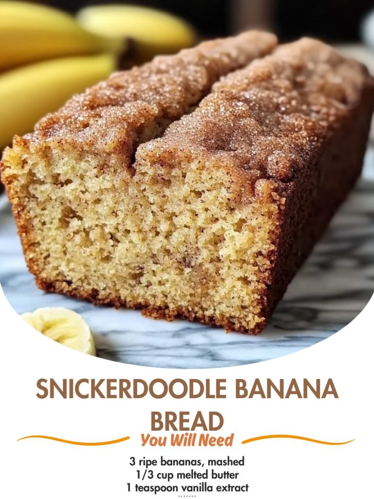 Snickerdoodle Banana Bread - Favorite Skinny Recipe